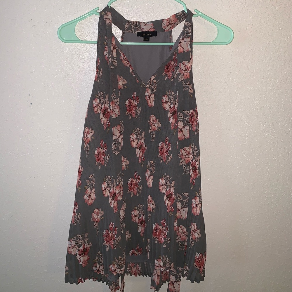 Floral tank top